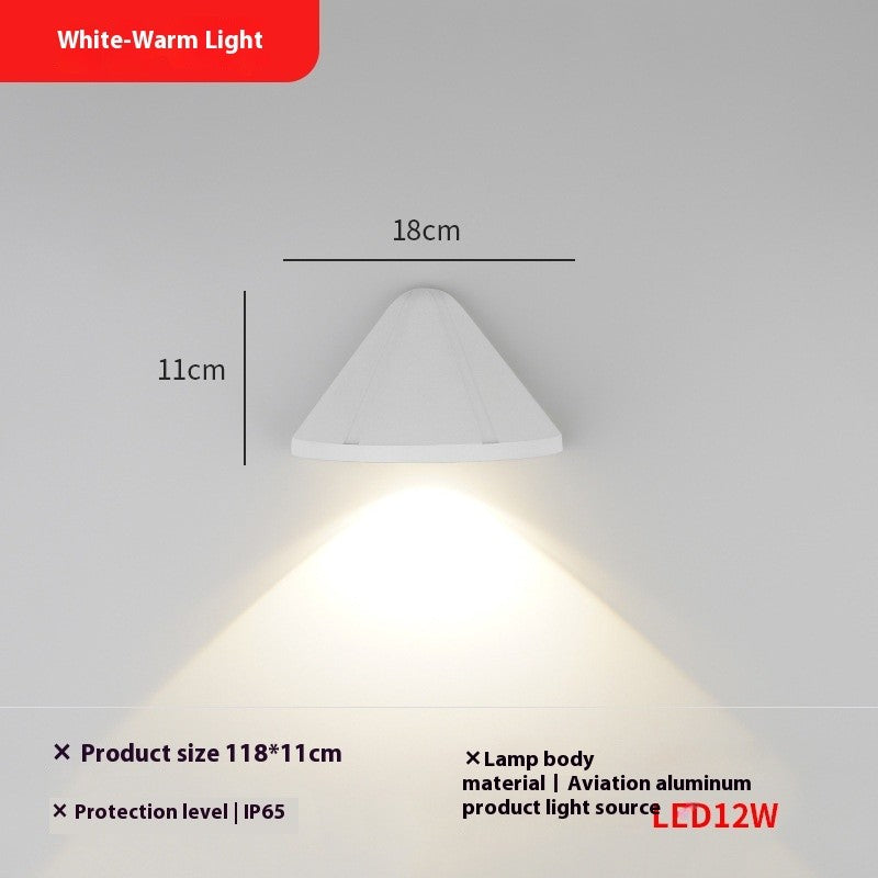 Modern Waterproof LED Wall Spotlight
