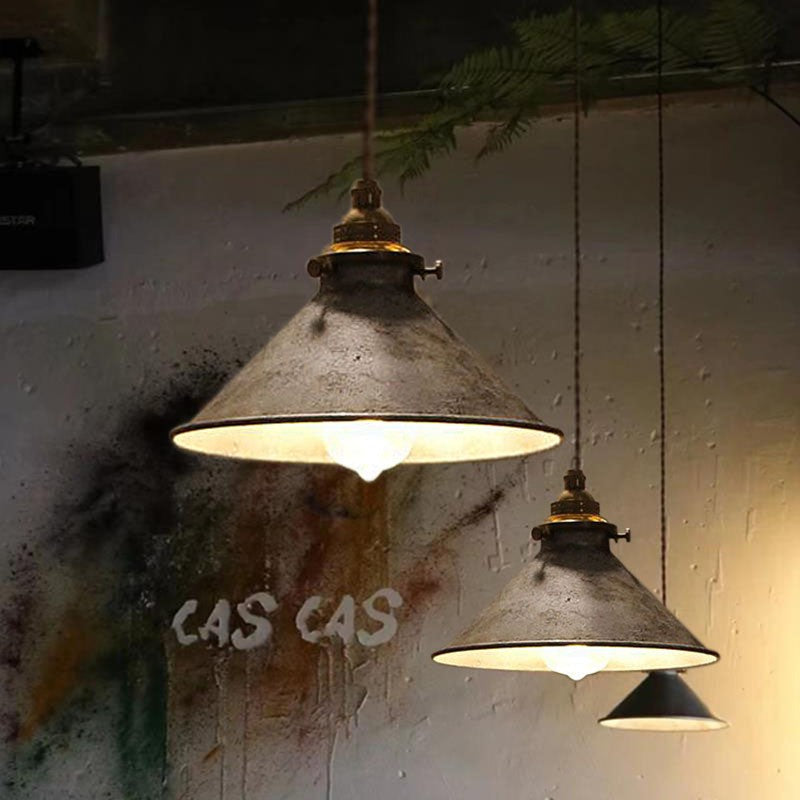 American Industrial Copper Pendant Light