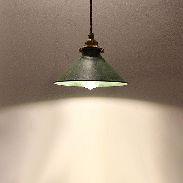 American Industrial Copper Pendant Light