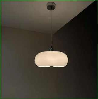Bauhaus Glass Egg Tart Pendant Lamp