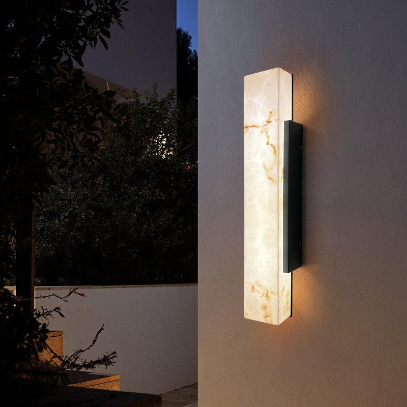 Chinese Marble LED Wall Lamp