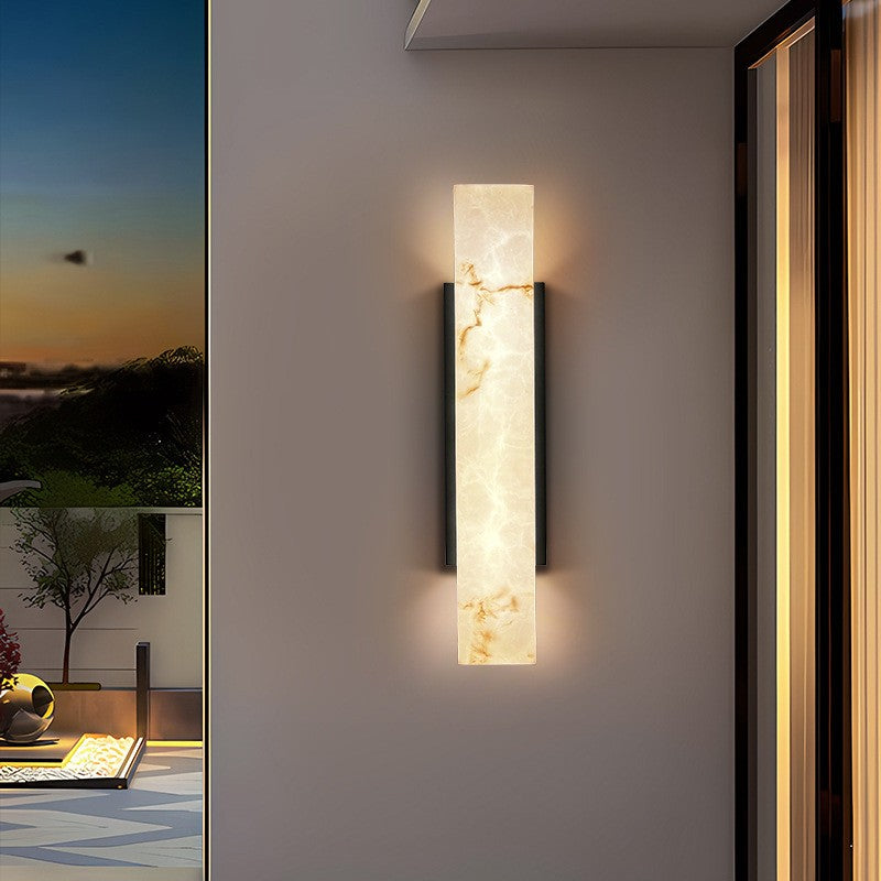 Chinese Marble LED Wall Lamp