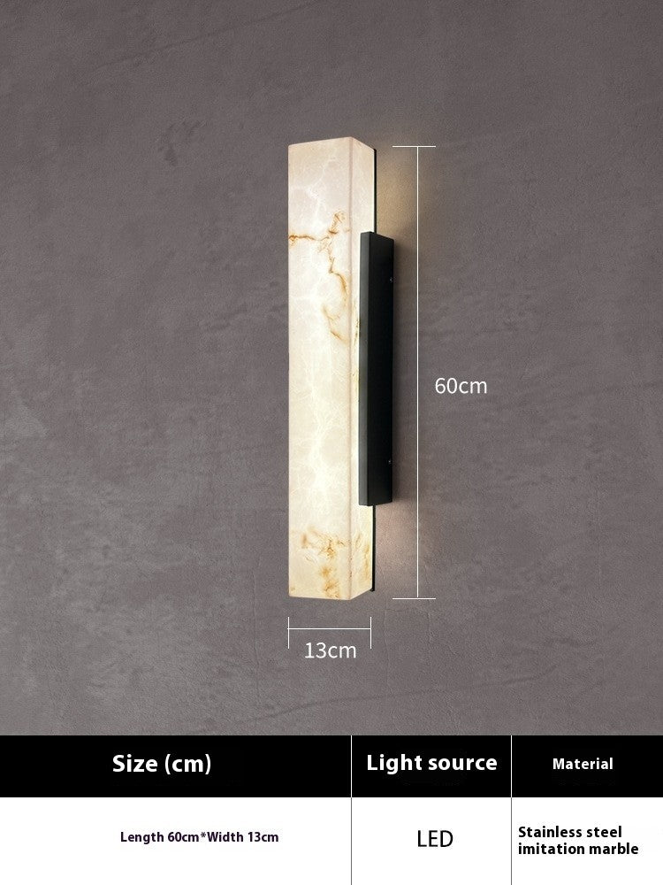Chinese Marble LED Wall Lamp