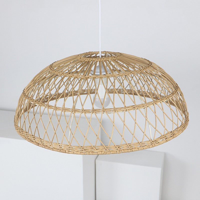 Handwoven Bamboo Chandelier