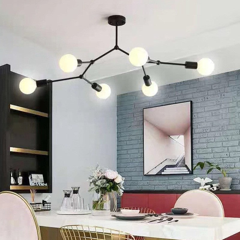 Iron Frame Ceiling Lamp