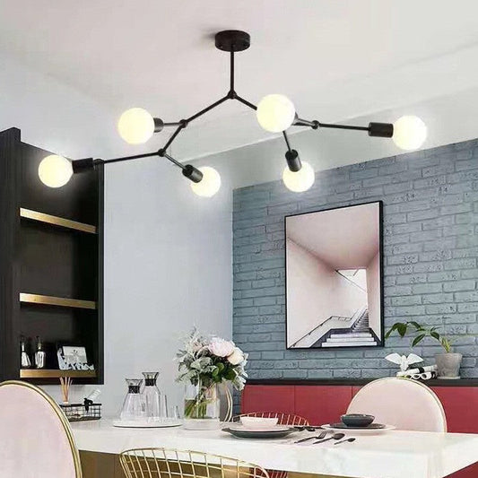 Iron Frame Ceiling Lamp