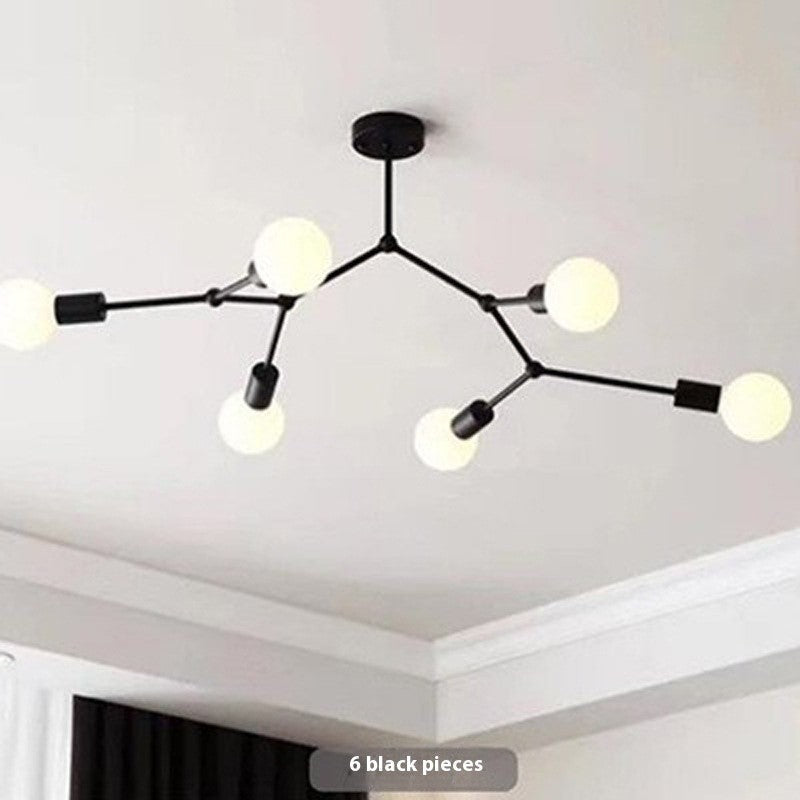 Iron Frame Ceiling Lamp