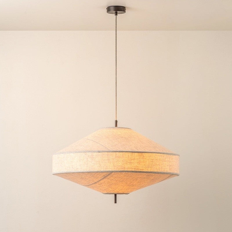 Japanese Fabric Chandelier