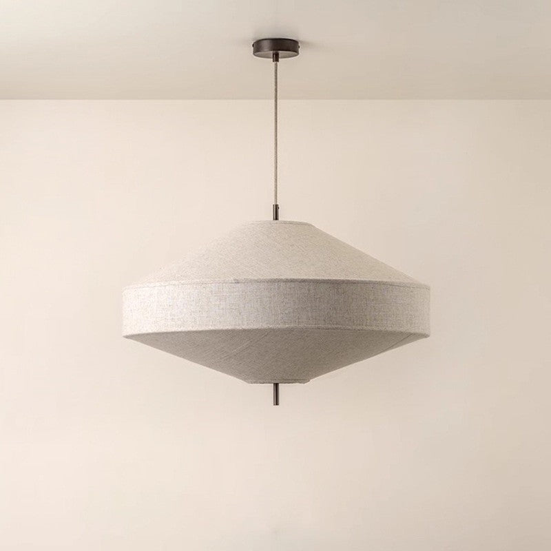 Japanese Fabric Chandelier