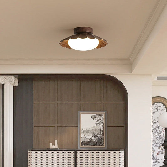 Mid-Century Silent LED Ceiling Light