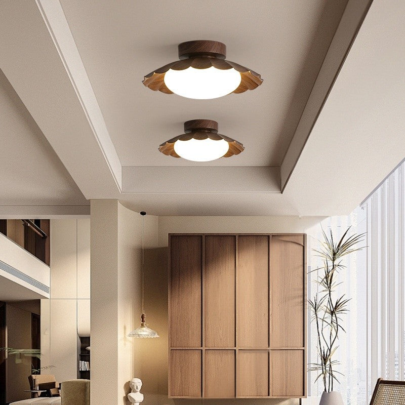 Mid-Century Silent LED Ceiling Light