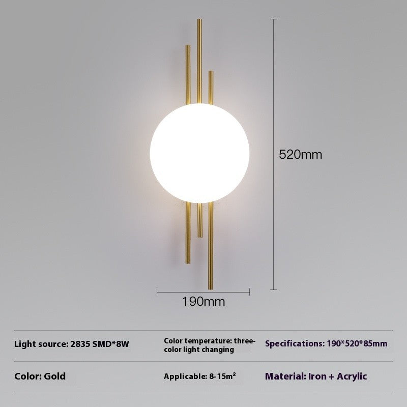 Minimalist Iron Wall Lamp