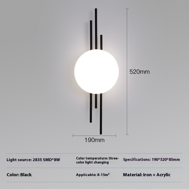 Minimalist Iron Wall Lamp