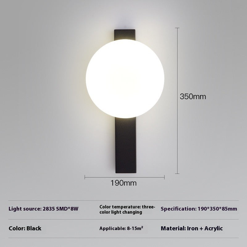 Minimalist Iron Wall Lamp