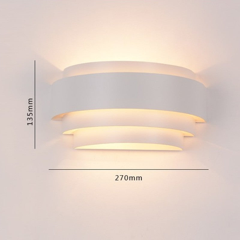 Modern Iron Bedside Wall Lamp