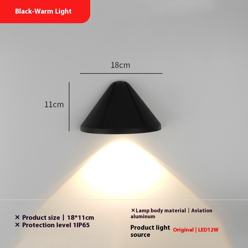 Modern Waterproof LED Wall Spotlight