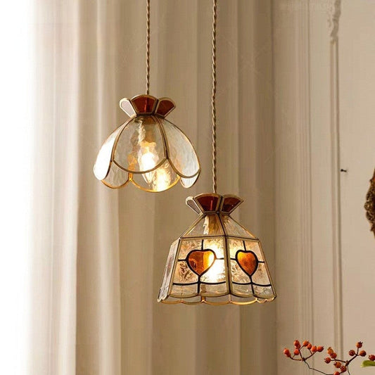 Retro Brass Pendant Light