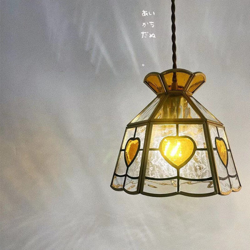Retro Brass Pendant Light