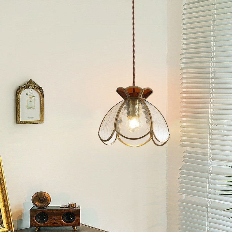 Retro Brass Pendant Light