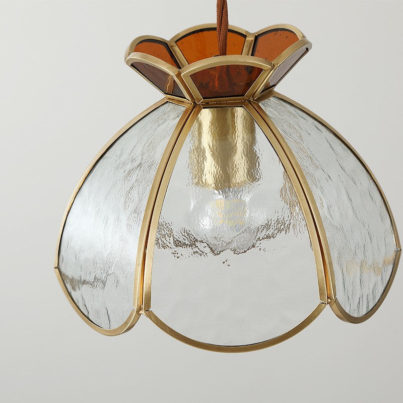 Retro Brass Pendant Light