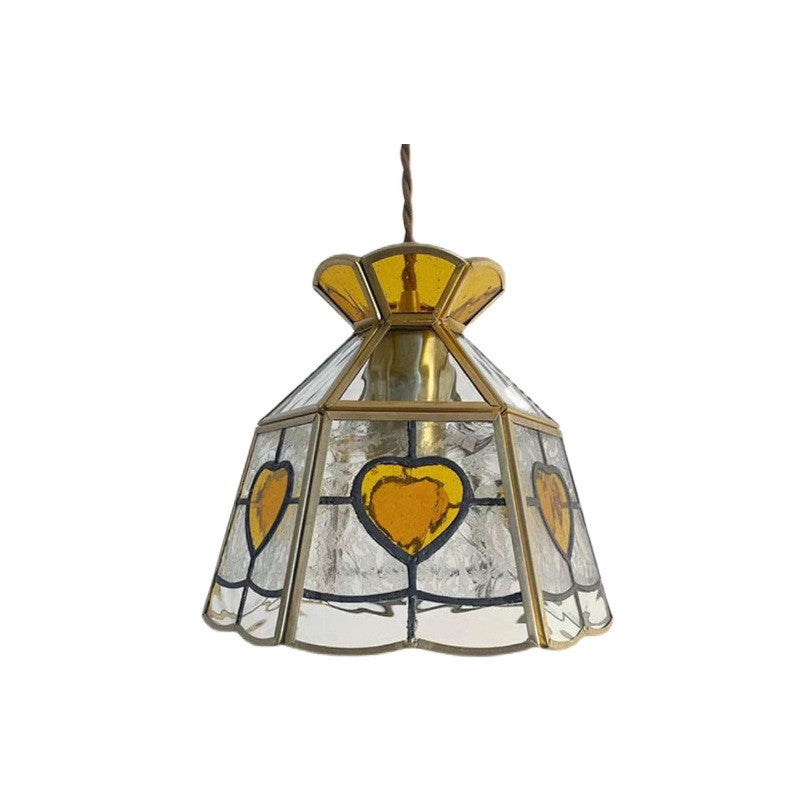 Retro Brass Pendant Light