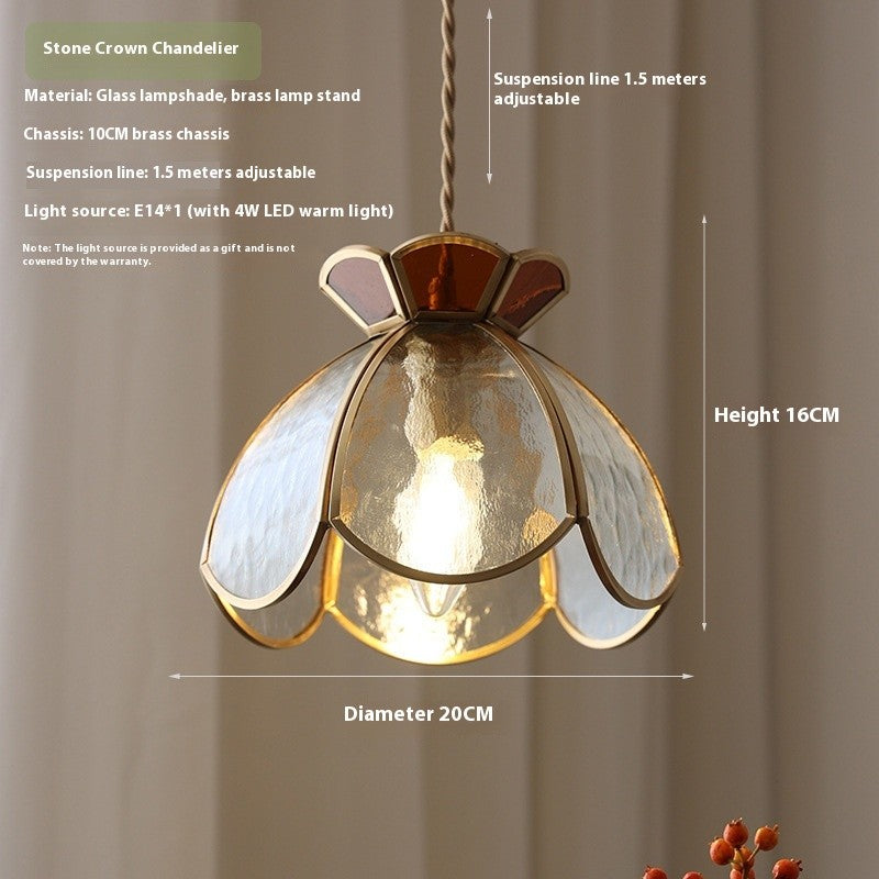 Retro Brass Pendant Light