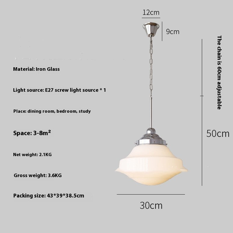 Retro Metal Bar Pendant Lamp
