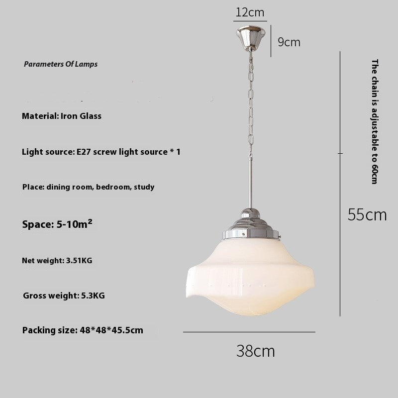 Retro Metal Bar Pendant Lamp